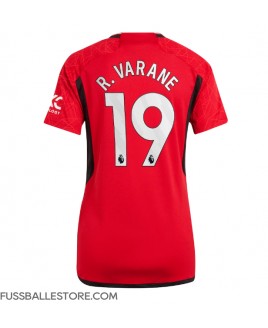 Günstige Manchester United Raphael Varane #19 Heimtrikot Damen 2023-24 Kurzarm